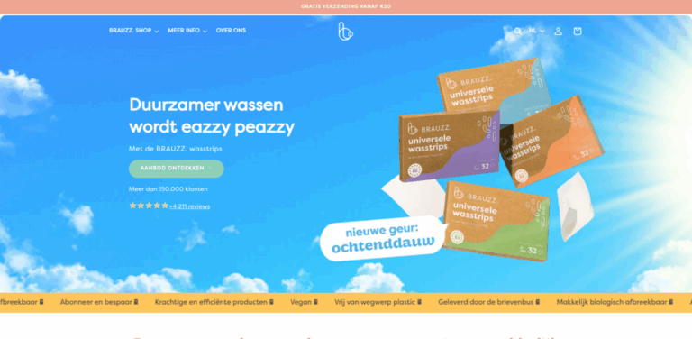 BRAUZZ. Simplifying Sustainable Washing for a Cleaner Planet