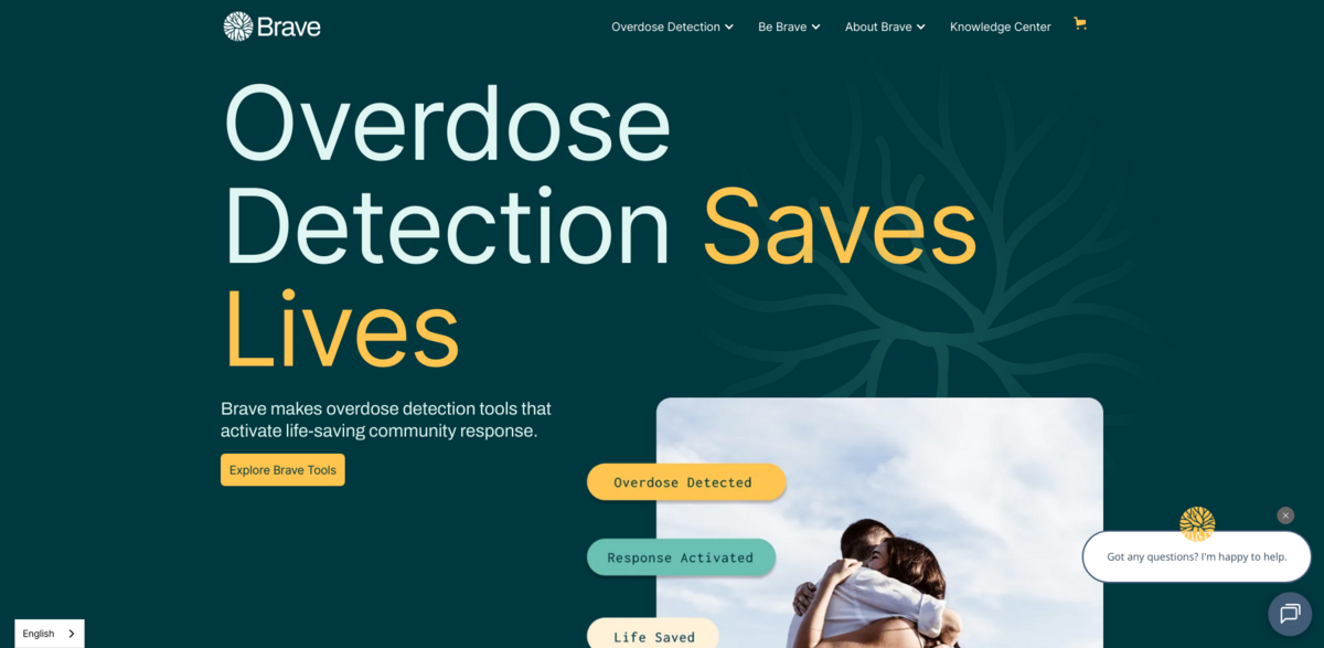 Brave overdose detection tools