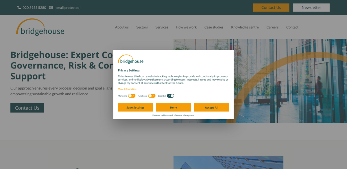 Bridgehouse: Corporate Governance, Risk & Compliance Services for Sustainable Growth