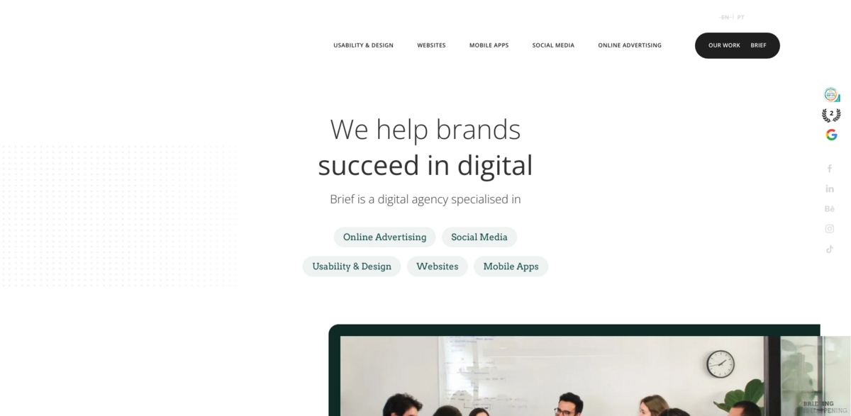 Brief Creatives: A Digital Agency Enhancing Brand Presence Online