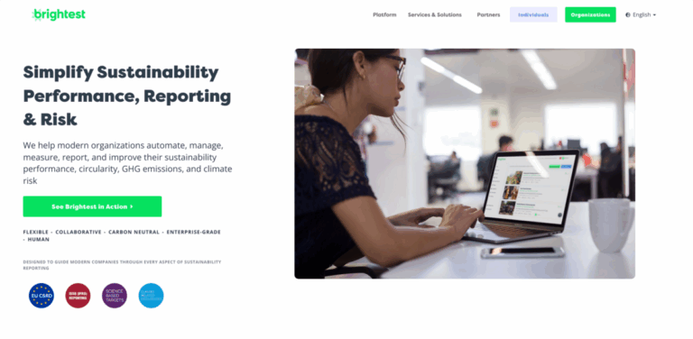 Brightest: Simplifying Sustainability Reporting and Performance Management