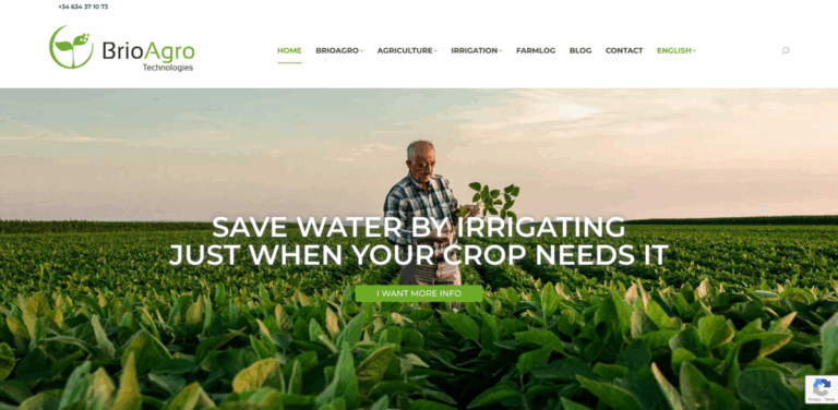 BrioAgro Technologies: Smart Irrigation Solutions for Modern Farming