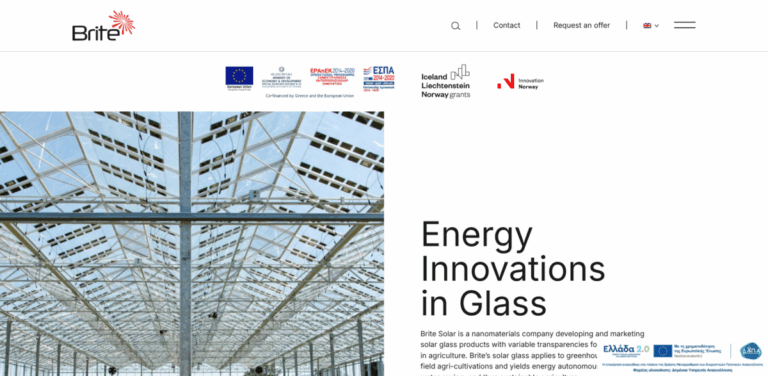 Brite Solar: Transforming Agriculture with Innovative Solar Glass Technology