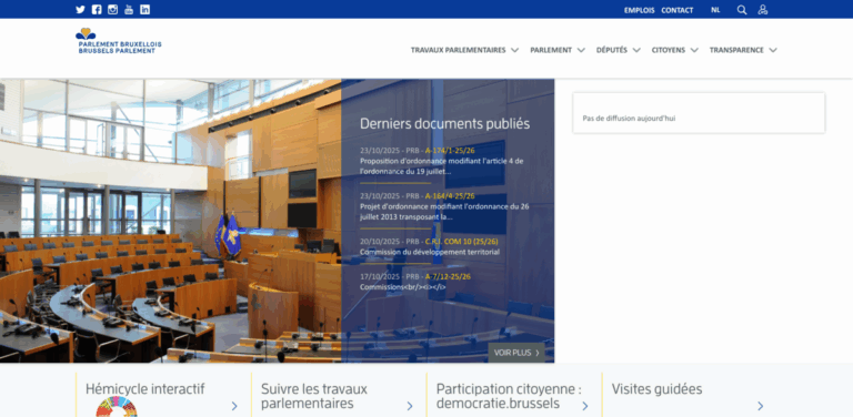 Brussels Parliament: A Hub for Regional Governance and Citizen Engagement