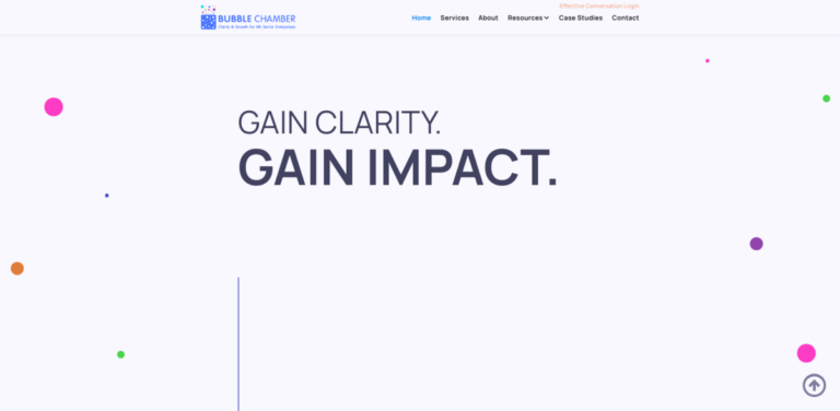 Bubble Chamber: Supporting 4th Sector Entrepreneurs for Sustainable Impact