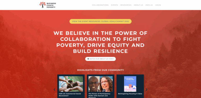 Business Fights Poverty: A Global Community for Social Impact and Sustainability