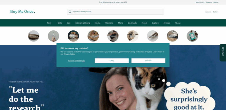 Buy Me Once: A Smarter Way to Shop for Durable Products