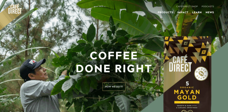 Cafédirect: Ethical Coffee Sourced Directly from Farmers