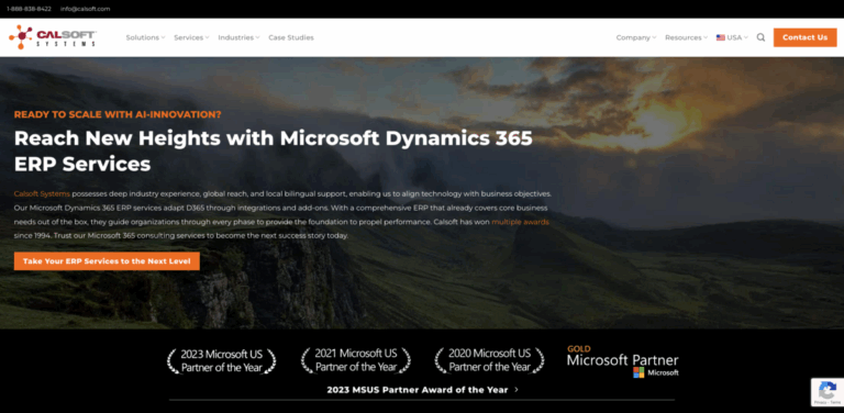 Calsoft Systems: Tailored ERP Solutions for Business Growth