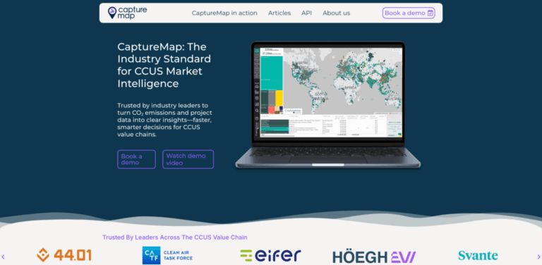 CaptureMap: Your Go-To Source for CCUS Market Intelligence