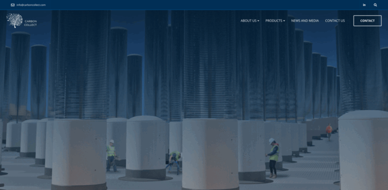 Carbon Collect: Innovative Carbon Capture with MechanicalTree™ Technology