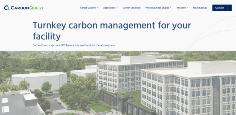 CarbonQuest: Smart Onsite Carbon Management Solutions for Emission Reduction