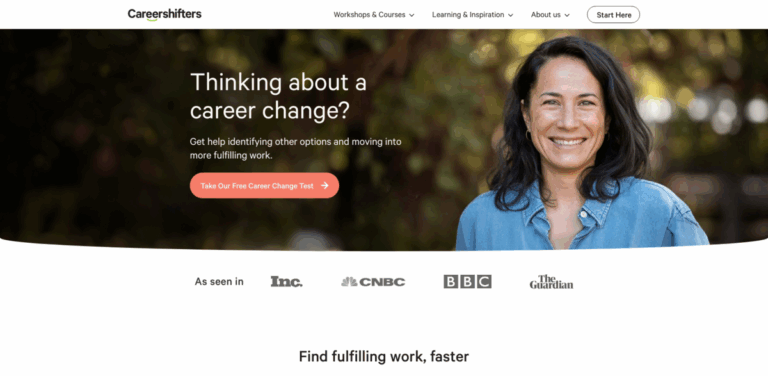 Careershifters: A Platform for Meaningful Career Change