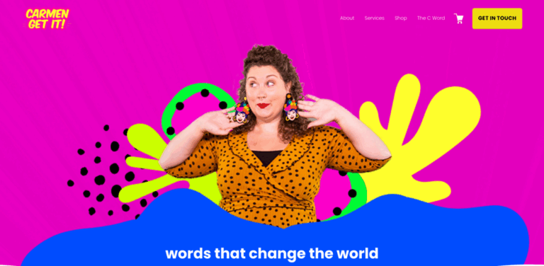 CARMEN GET IT! – Purpose-Driven Copy and Campaigns for Change