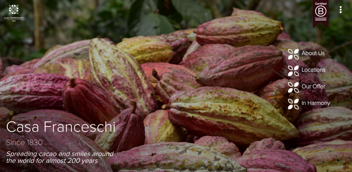 Casa Franceschi cacao sourcing
