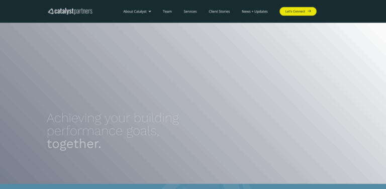 Catalyst Partners: Elevating Building Performance Through Sustainable Solutions