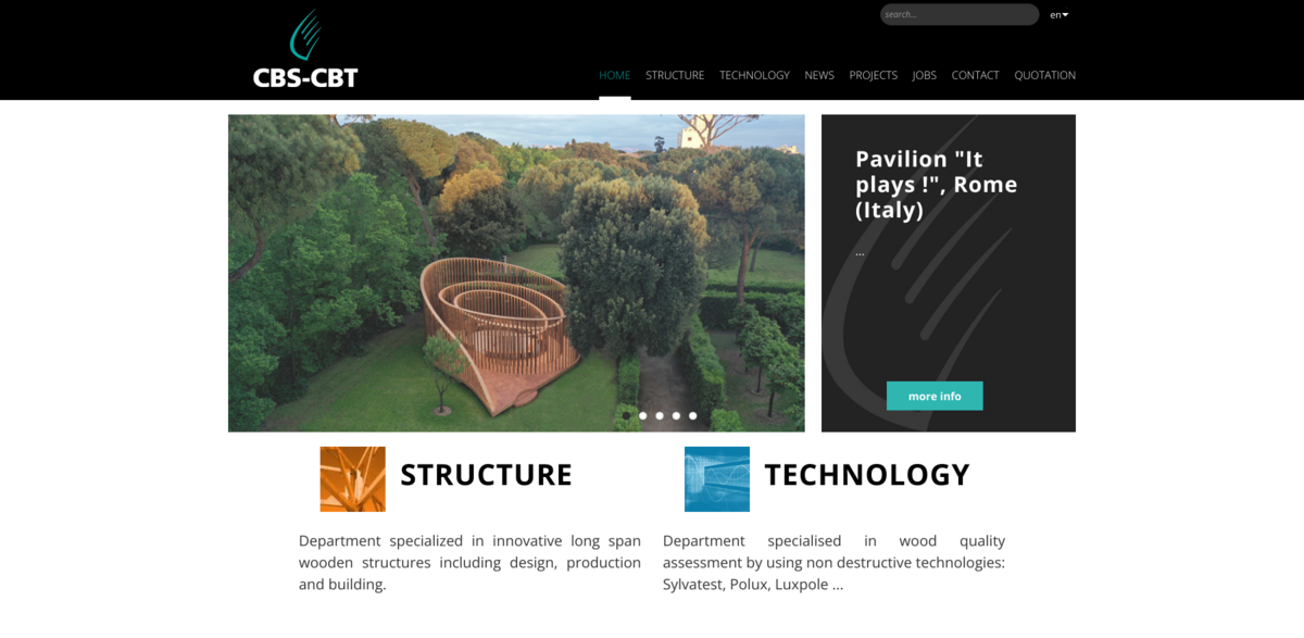 CBS-Lifteam wooden structures