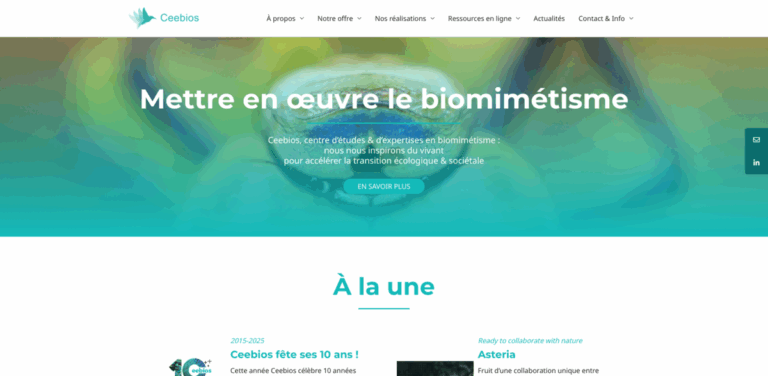 Ceebios: Advancing Biomimicry for Sustainable Innovation