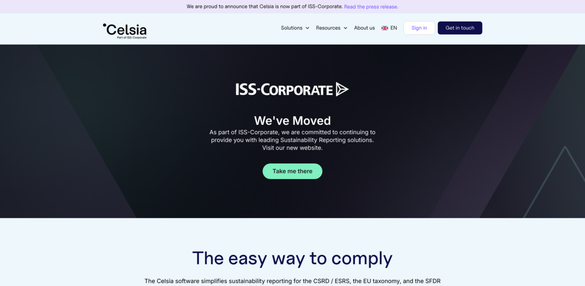 Celsia sustainability reporting