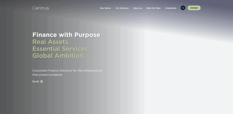 Centrus: Leading Treasury and Corporate Finance Advisor for Affordable Housing and Infrastructure