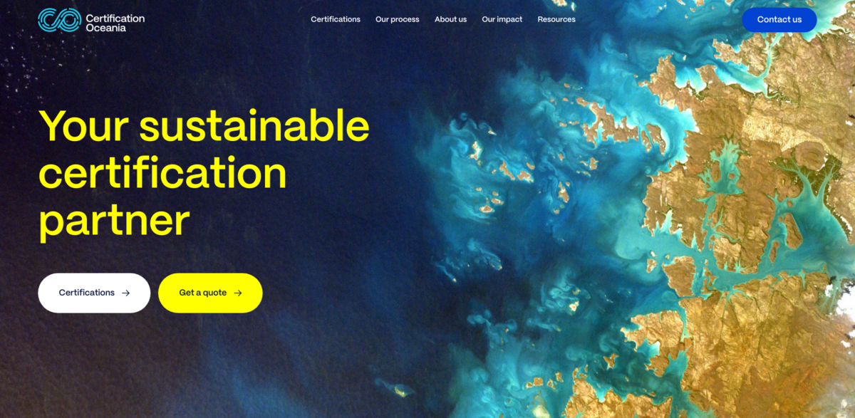 Certification Oceania