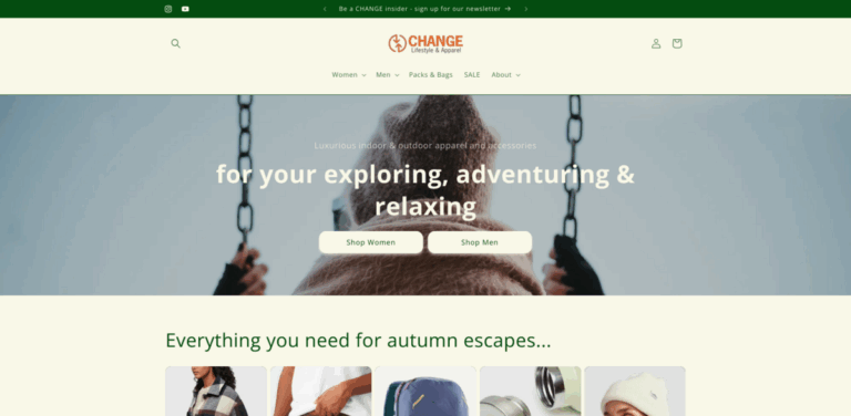 CHANGE: A Canadian Brand Committed to Sustainable Apparel and Community Impact