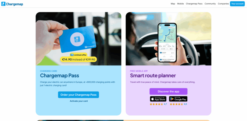 Discover Chargemap - The Ultimate EV Charging Solution in Europe