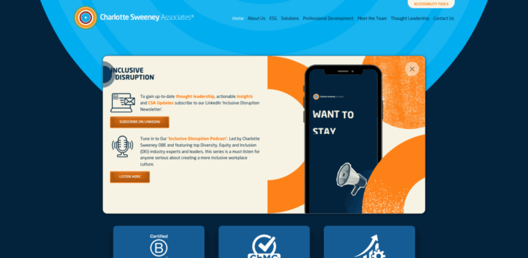 Charlotte Sweeney Associates: Empowering Inclusive Work Cultures