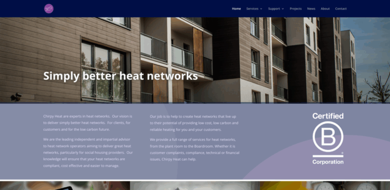 Chirpy Heat: Experts in Cost-Effective Heat Networks for Social Housing