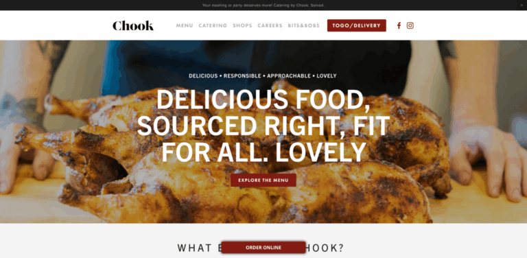 Chook Chicken: Delicious Rotisserie Chicken and Wholesome Meals