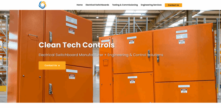 Clean Tech Controls: Custom Electrical Switchboards for Modern Energy Solutions