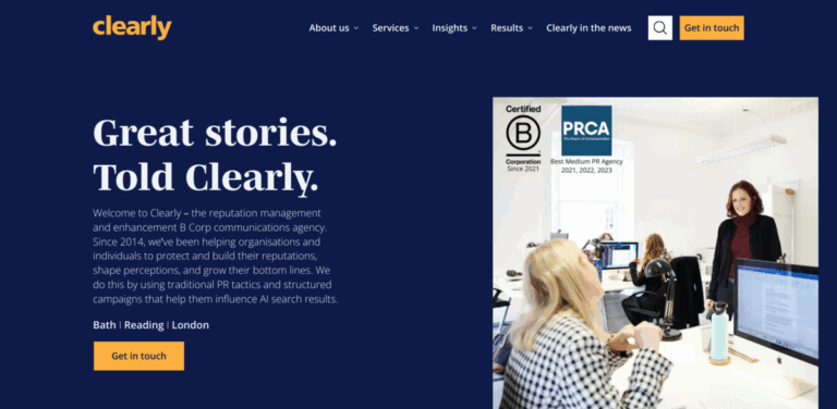 Clearly PR: Flexible Project-Based PR Services for B2B Clients