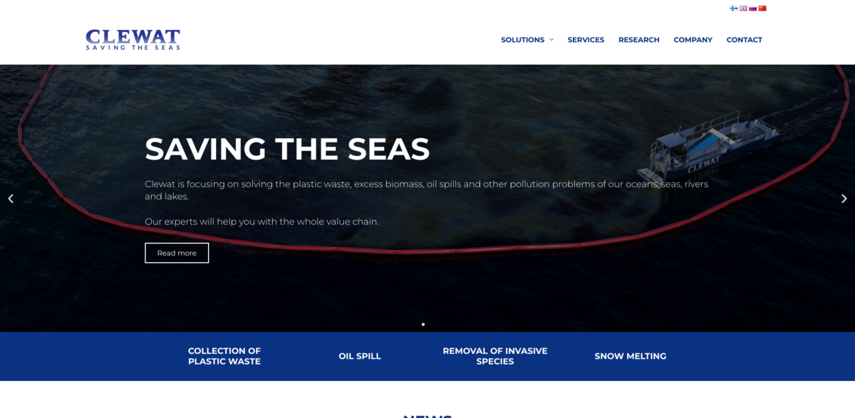 Clewat water purification technology