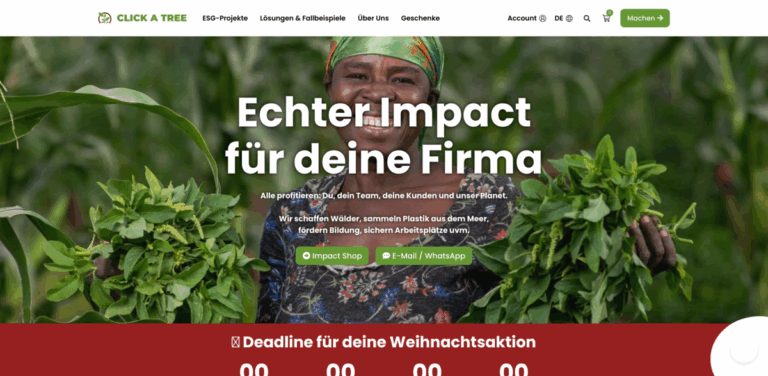 Click A Tree: A Sustainable Solution for Planting Trees and Supporting Communities