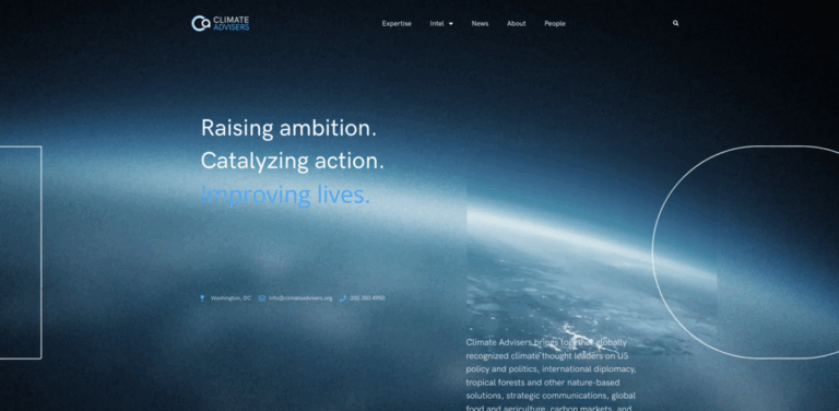 Climate Advisers: Expert Solutions for Climate Policy and Action