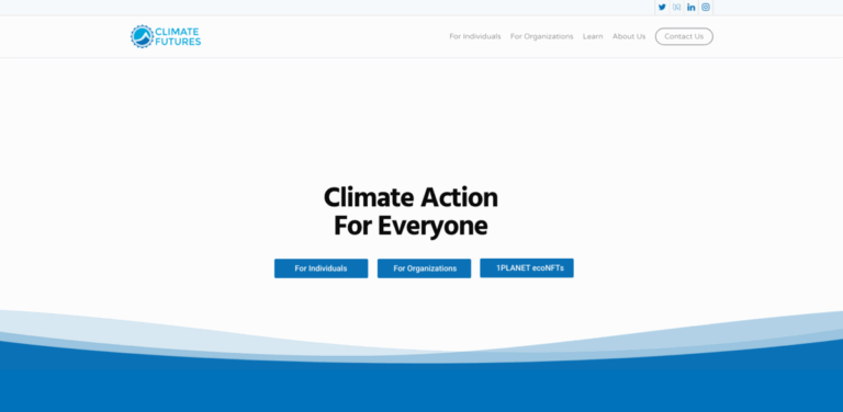 Climate Futures: Simplifying Carbon Offsetting with Blockchain Solutions