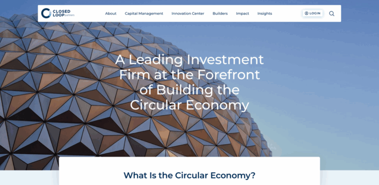 Closed Loop Partners: Transforming Waste into Resources for a Sustainable Future