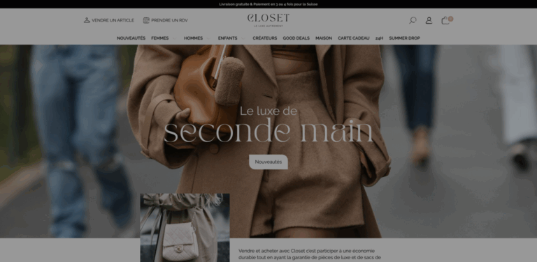 Closet: Your Destination for Authentic Second-Hand Luxury Fashion