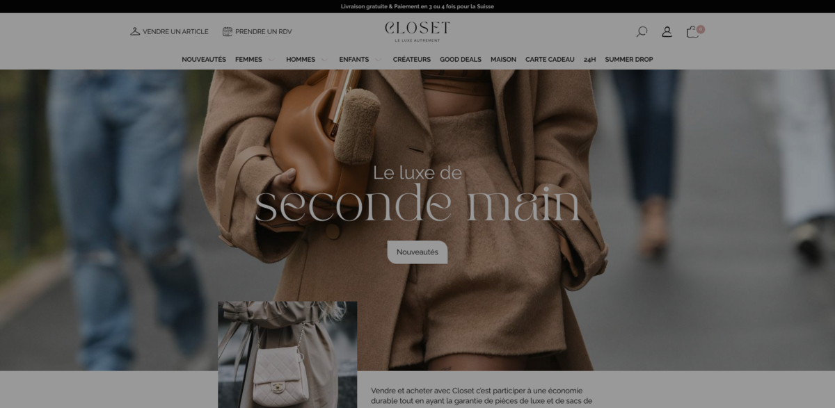 second-hand luxury fashion