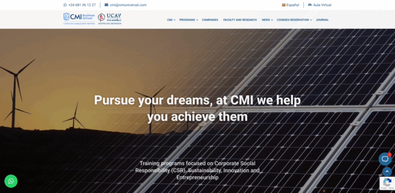 CMI Business School: Empowering Future Leaders Through Responsible Education