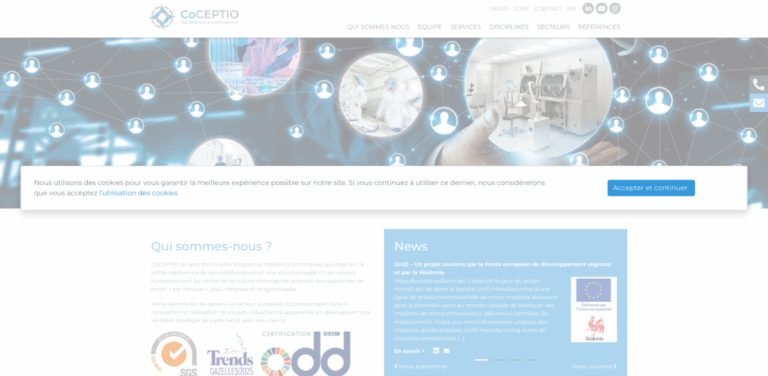 CoCEPTIO: Your Partner in Tailored Industrial Project Solutions