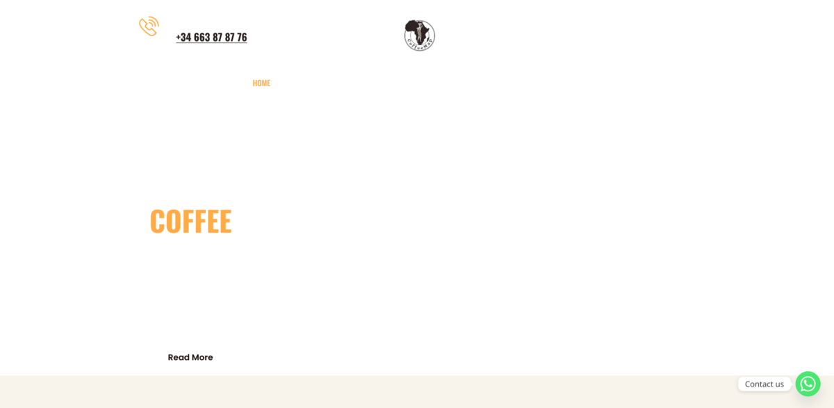 African specialty coffee