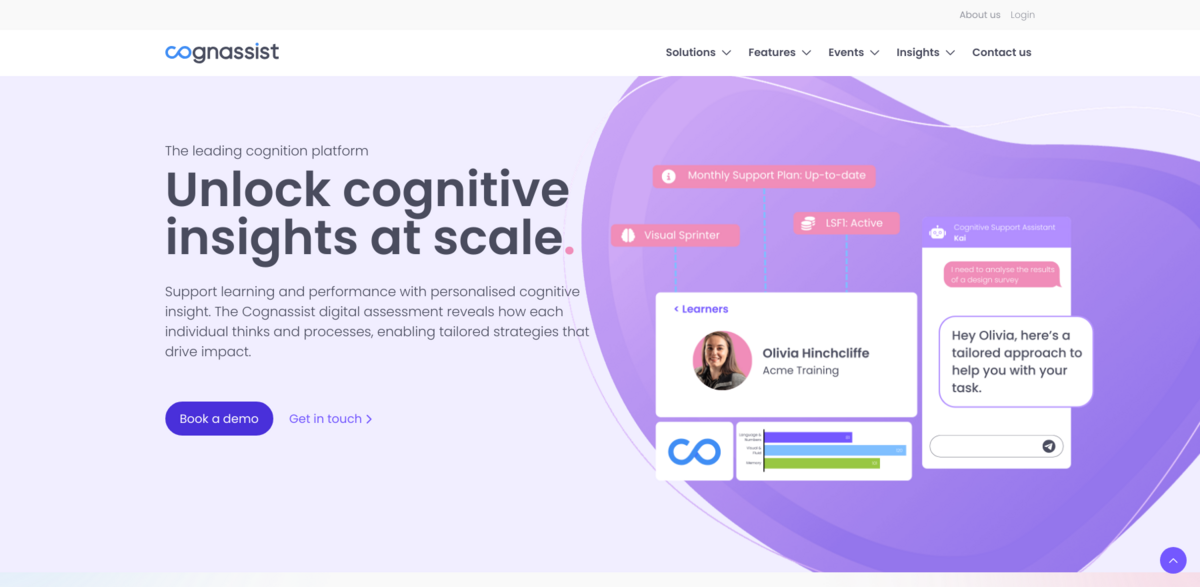Cognassist neuro-inclusion platform