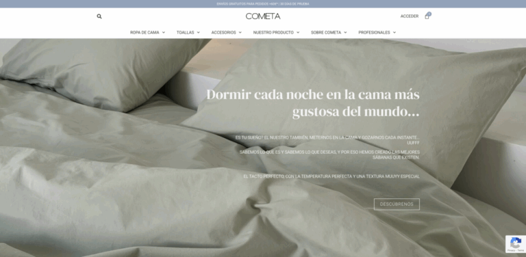 Cometa: Premium Quality Bedding for Restful Nights