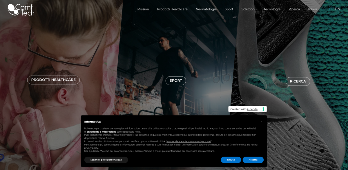 ComfTech smart textiles