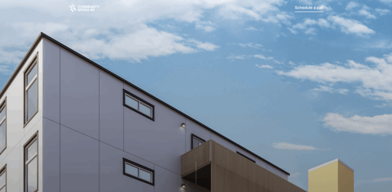 CommunityModular: Transforming Housing Through Sustainable Modular Solutions