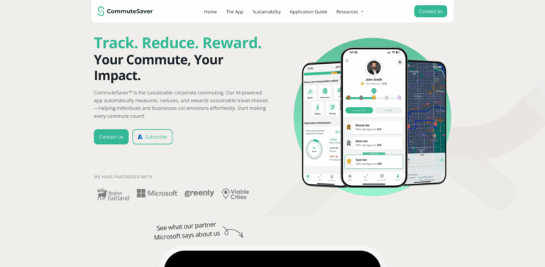 CommuteSaver™: Sustainable Corporate Commuting Powered by AI