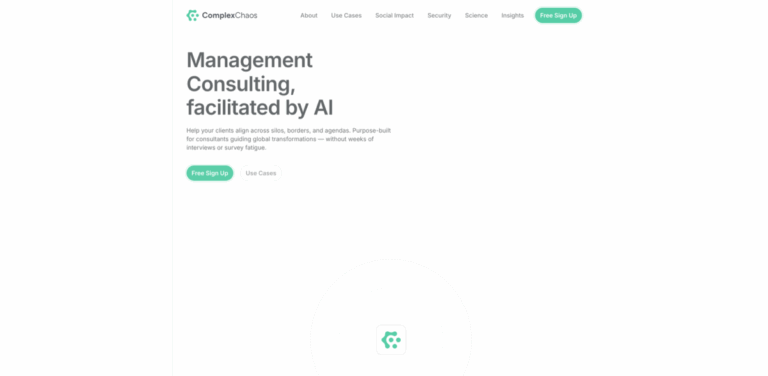 Complex Chaos: Streamlining Management Consulting with AI-Driven Collaboration