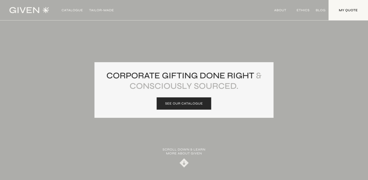 conscious corporate gifting