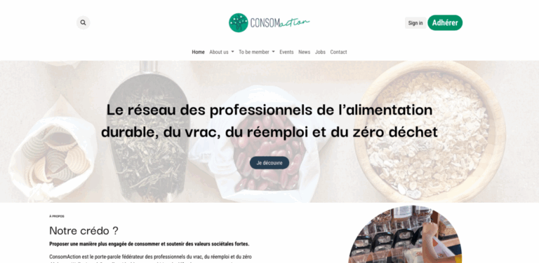 ConsomAction: Advocating for Sustainable, Packaging-Free Consumption in Wallonia and Brussels